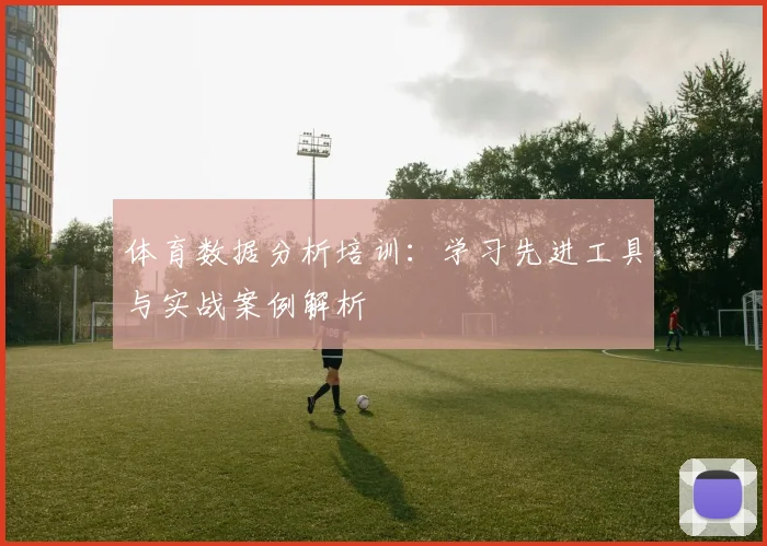 体育数据分析培训：学习先进工具与实战案例解析